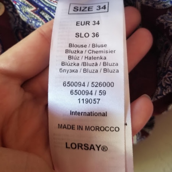 Colorful blouse - Picture 6 of 6